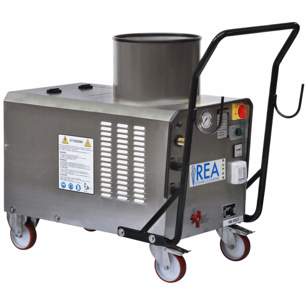 Super 9 kW Generatore di vapore secco professionale mobile