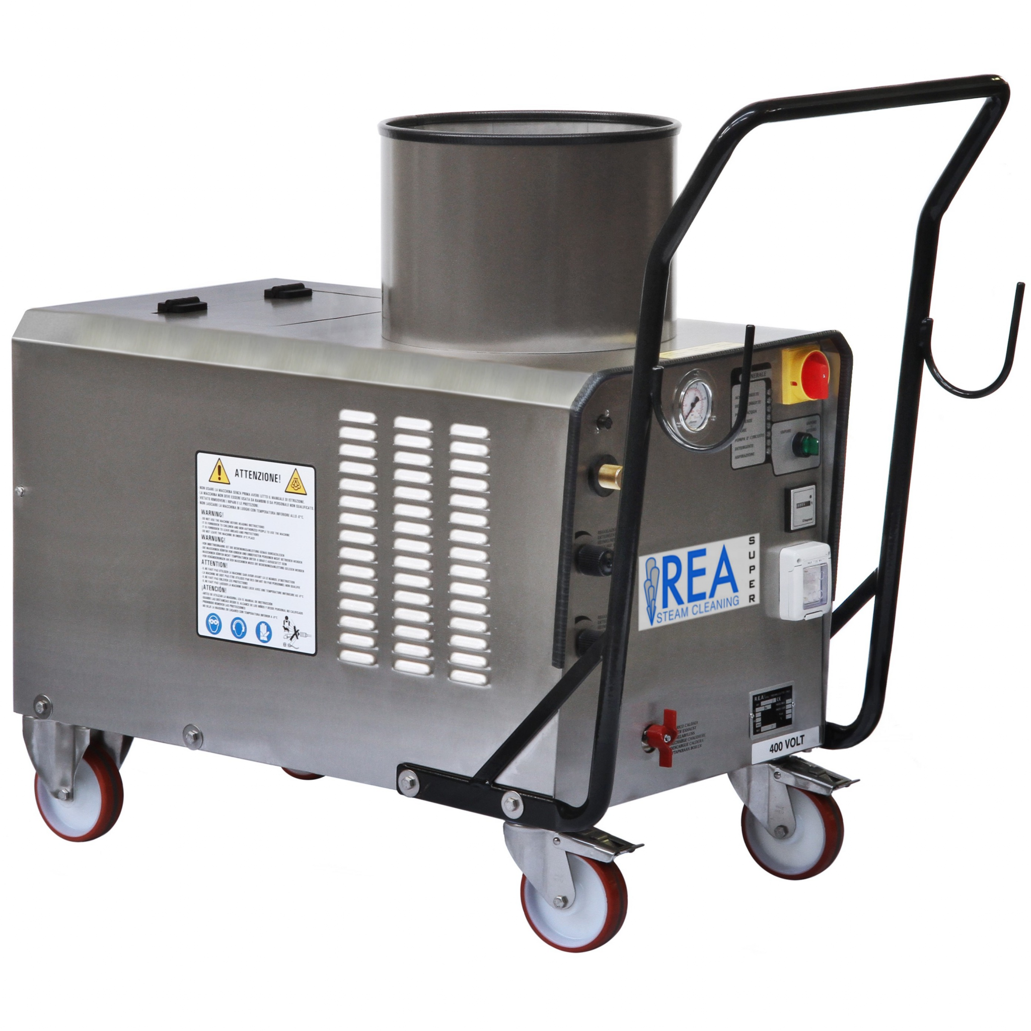 Super 9 kW Generatore di vapore secco professionale mobile