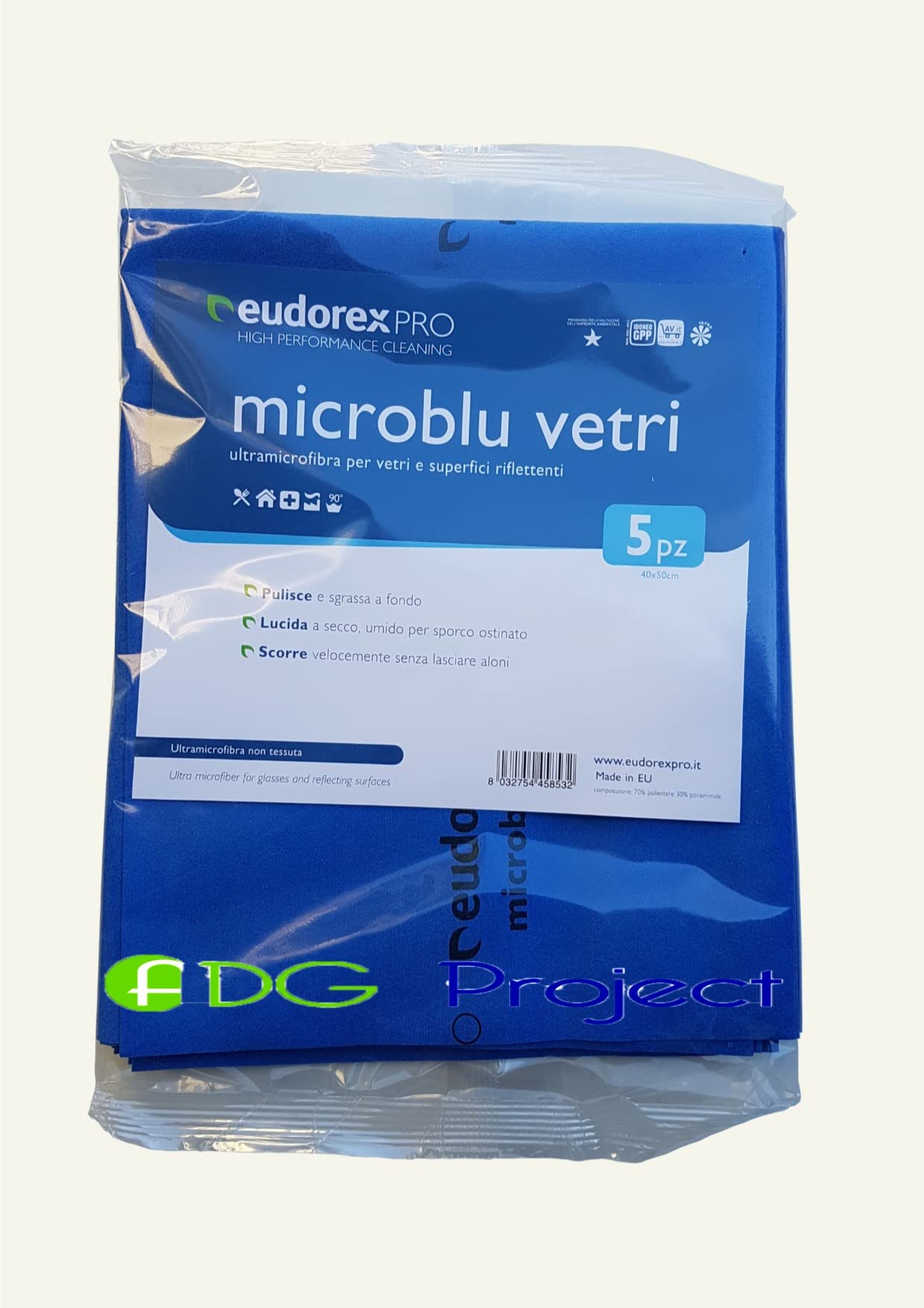 Microblu vetri panno vetri