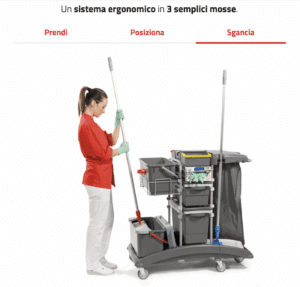 Touch Free System pulizia pavimenti senza contatto